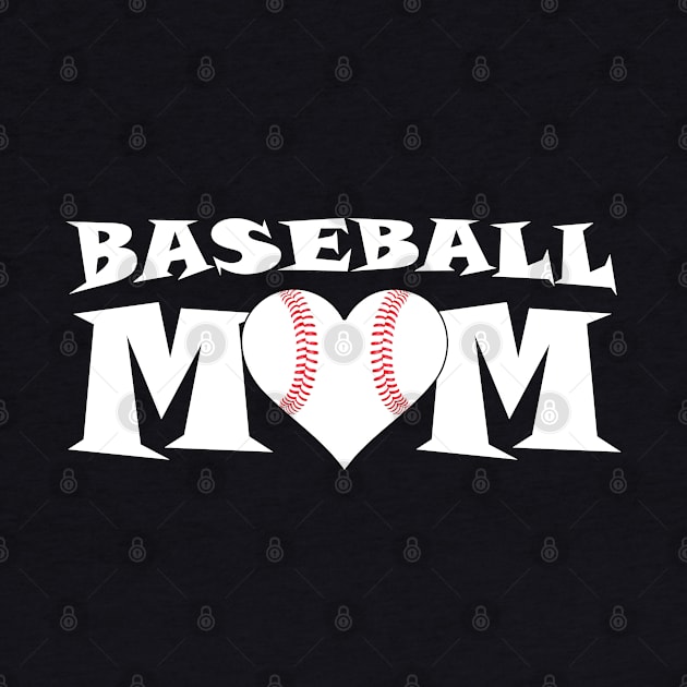 Baseball Mom Heart Shaped Baseball by Sports Stars ⭐⭐⭐⭐⭐